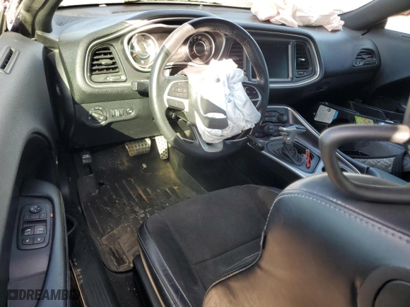 2015 Dodge Challenger R/T Scat Pack with VIN 2C3CDZFJ6FH718392, listed as a Copart auction lot 80990374 with 0 mi miles and Salvage Title. Bid and sale history available at carsss.com. Image 8.