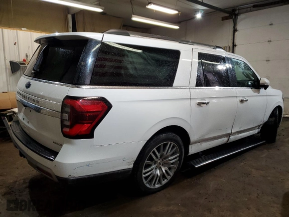 2023 Ford Expedition Max Limited с VIN 1FMJK2A81PEA48386, выставлен на аукционе Copart как лот 50130845 с пробегом 52 612 миль миль и Чистый • Clean title. История ставок и продаж доступна на DreamBid. Изображение 3.