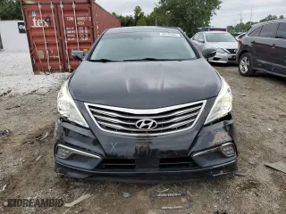 2017 Hyundai Azera Limited with VIN KMHFH4JGXHA583166, listed as a Copart auction lot 69678454 with 102,339 mi miles and Salvage Title. Bid and sale history available at carsss.com. Image 5.