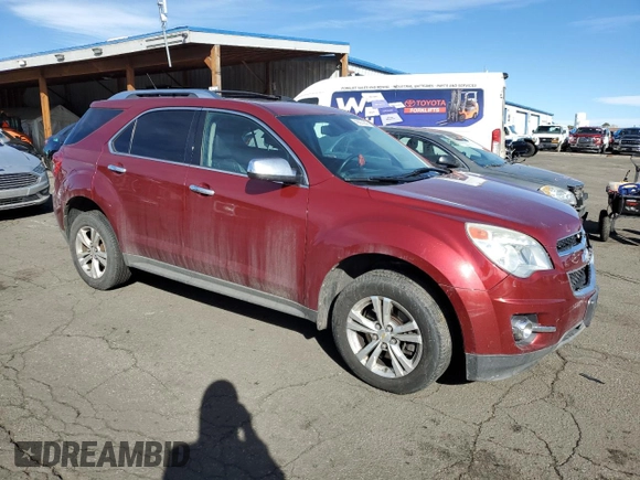 2012 Chevrolet Equinox LTZ with VIN 2GNFLGE57C6302399, listed as a Copart auction lot 46603845 with 140,072 mi miles and Salvage Title. Bid and sale history available at carsss.com. Image 4.