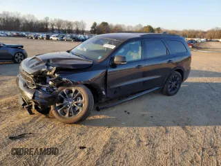 2023 Dodge Durango GT with VIN 1C4RDJDGXPC598549, listed as a Copart auction lot 87708595 with 19,743 mi miles and Salvage Title. Bid and sale history available at DreamBid. Image 1.