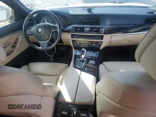 2012 BMW 5 Series 528i with VIN WBAXG5C51CDY29734, listed as a Copart auction lot 46924205 with 121,833 mi miles and Salvage Title. Bid and sale history available at carsss.com. Image 8.