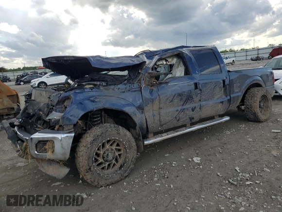 2013 Ford F-250 XL with VIN 1FT7W2B6XDEA57356, listed as a Copart auction lot 55127325 with Not provided miles and Salvage title. Bid and sale history available at DreamBid. Image 1.