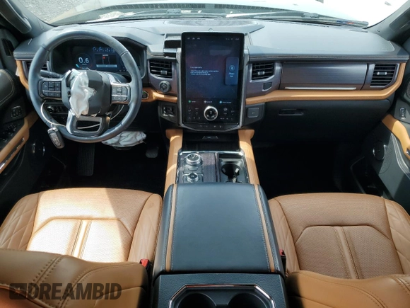 2022 Ford Expedition Platinum with VIN 1FMJU1MTXNEA27764, listed as a Copart auction lot 58815345 with 67,219 mi miles and Salvage title. Bid and sale history available at DreamBid. Image 8.
