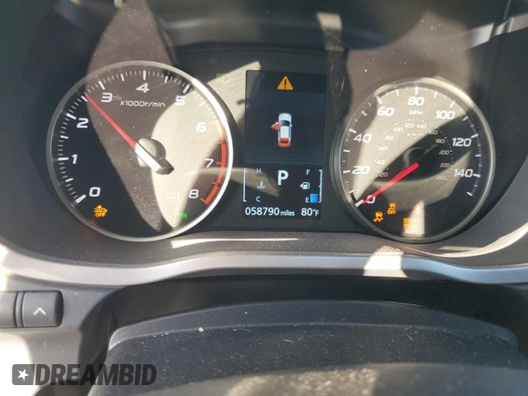 2022 Mitsubishi Eclipse Cross SE z VIN JA4ASWAA6NZ055784, wystawiony jako Copart lot #71539834 z przebiegiem 58 790 mil mil oraz Szkoda całkowita • Salvage title. Historia ofert i sprzedaży dostępna na DreamBid. Obrazek 9.
