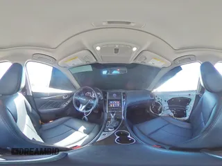 2019 Infiniti Q50 Luxe with VIN JN1EV7ARXKM558286, listed as a Copart auction lot 47453495 with 95,086 mi miles and Salvage Title. Bid and sale history available at carsss.com. Image 12.