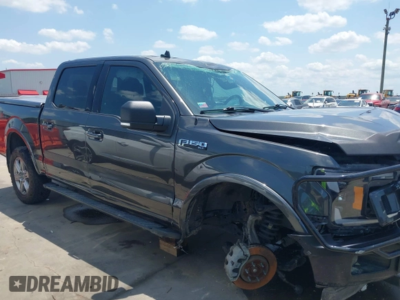 2019 Ford F-150 XL with VIN 1FTEW1E44KKE47489, listed as a IAAI auction lot 42211083 with 139,615 mi miles and . Bid and sale history available at DreamBid. Image 14.