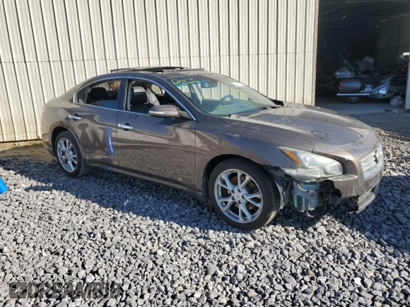 2013 Nissan Maxima SV with VIN 1N4AA5AP4DC811286, listed as a Copart auction lot 52349505 with Not Provided miles and Salvage Title. Bid and sale history available at DreamBid. Image 4.