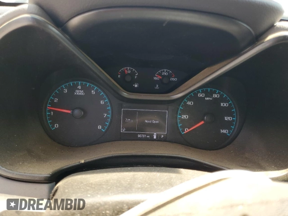 2022 Chevrolet Colorado 2WD Work Truck with VIN 1GCHSBEA0N1140626, listed as a Copart auction lot 59735485 with 90,701 mi miles and Salvage title. Bid and sale history available at DreamBid. Image 9.