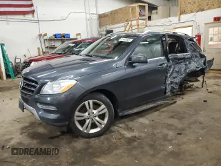 2014 Mercedes-Benz M 350 with VIN 4JGDA5HB5EA300194, listed as a Copart auction lot 51467665 with 175,736 mi miles and Salvage Title. Bid and sale history available at carsss.com. Image 1.