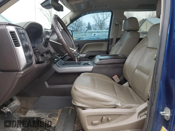 2016 Chevrolet Silverado 1500 LTZ with VIN 3GCUKSEC8GG112626, listed as a Copart auction lot 46420865 with 158,469 mi miles and Salvage Title. Bid and sale history available at carsss.com. Image 7.