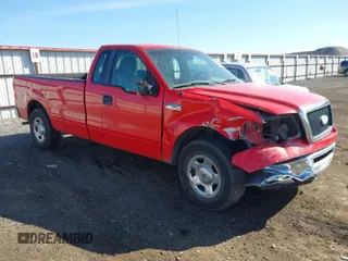 2007 Ford F-150 XL with VIN 1FTRF122X7NA87106, listed as a IAAI auction lot 42000355 with 109,652 mi miles. Bid and sale history available at carsss.com. Image 1.
