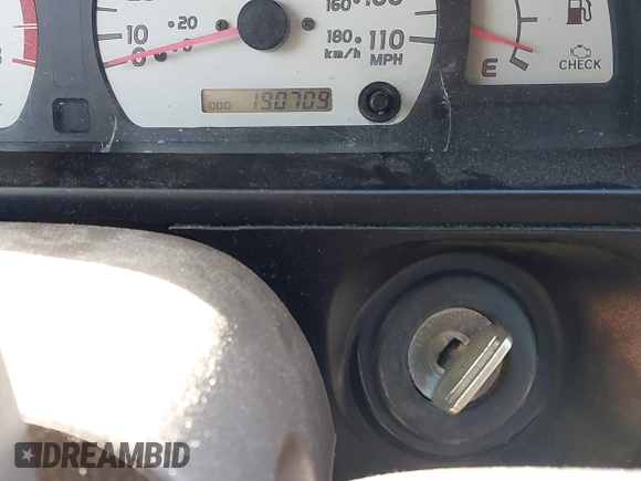 2001 Toyota Tacoma PreRunner with VIN 5TESM92N91Z821805, listed as a IAAI auction lot 41432723 with 190,709 mi miles and . Bid and sale history available at DreamBid. Image 11.