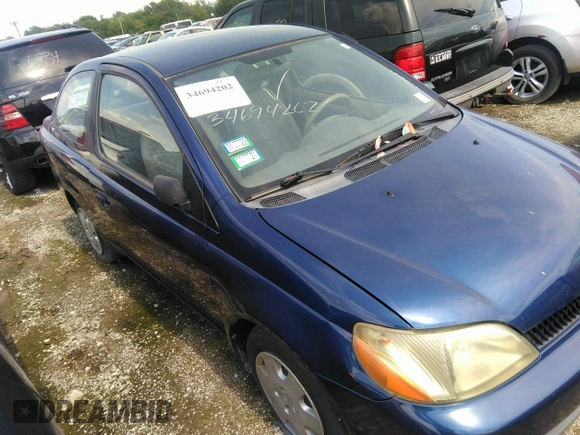 2001 Toyota ECHO with VIN JTDAT123110110081, listed as a IAAI auction lot 36380428 with 193,408 mi miles and . Bid and sale history available at DreamBid. Image 1.