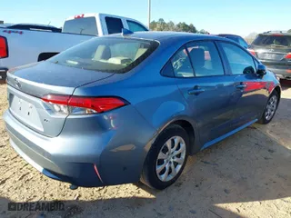 2021 Toyota Corolla LE with VIN JTDEPMAE0MJ186416, listed as a IAAI auction lot 41816266 with 49,220 mi miles. Bid and sale history available at carsss.com. Image 4.