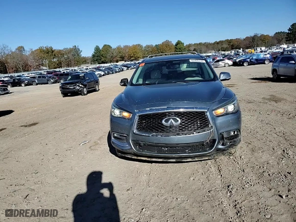2018 Infiniti QX60 with VIN 5N1DL0MN1JC512442, listed as a Copart auction lot 82468234 with 111,363 mi miles and Salvage Title. Bid and sale history available at carsss.com. Image 12.