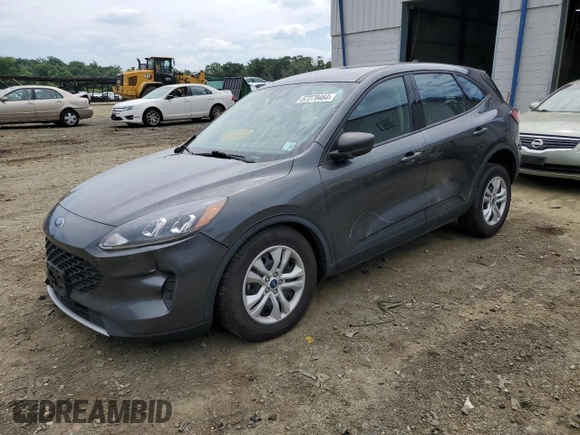 2020 Ford Escape S with VIN 1FMCU9F63LUA19619, listed as a Copart auction lot 57279464 with 85,595 mi miles and Salvage title. Bid and sale history available at DreamBid. Image 1.