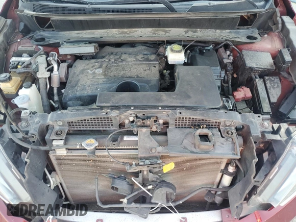 2018 Nissan Pathfinder SL with VIN 5N1DR2MM9JC668472, listed as a Copart auction lot 61376505 with 127,250 mi miles and Salvage title. Bid and sale history available at DreamBid. Image 12.