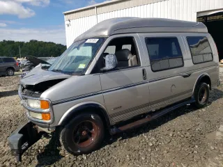 2002 Chevrolet Express with VIN 1GBFG15R521239354, listed as a Copart auction lot 72501904 with 192,094 mi miles and Salvage Title. Bid and sale history available at carsss.com. Image 1.