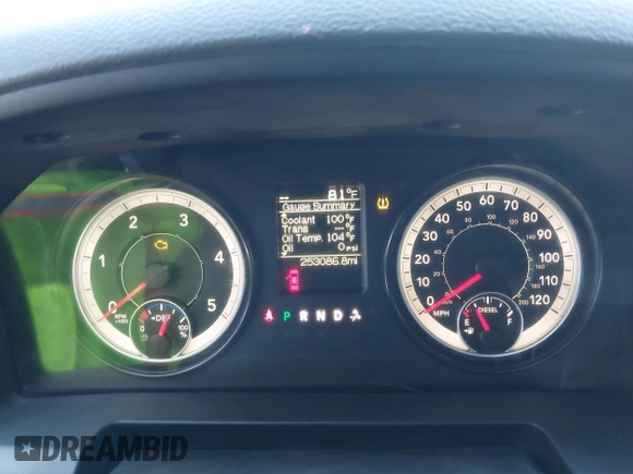 2016 Ram 2500 Big Horn with VIN 3C6UR5JL2GG221738, listed as a IAAI auction lot 42658336 with 253,086 mi miles and . Bid and sale history available at DreamBid. Image 7.