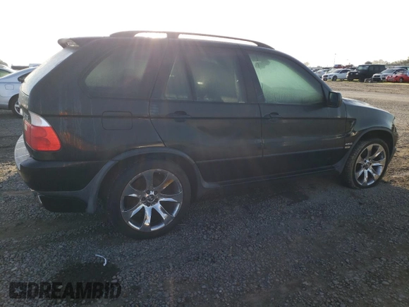 2005 BMW X5 4.8is with VIN 5UXFA935X5LE83006, listed as a Copart auction lot 49554885 with 160,136 mi miles and Clean Title. Bid and sale history available at carsss.com. Image 3.