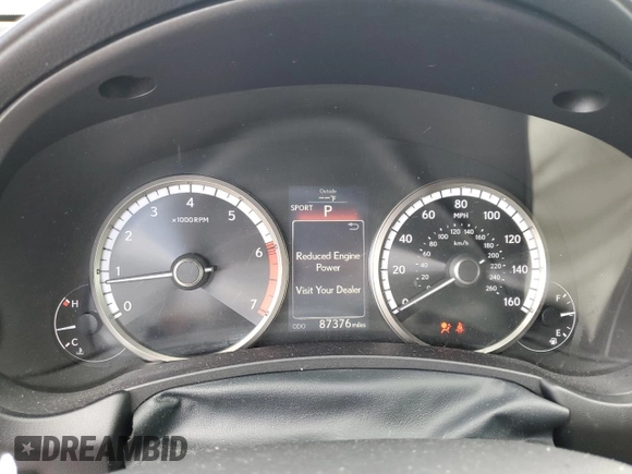 2017 Lexus NX 200t with VIN JTJBARBZ0H2113840, listed as a Copart auction lot 56499405 with 87,376 mi miles and Salvage title. Bid and sale history available at DreamBid. Image 9.