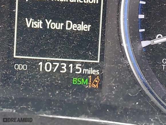 2019 Toyota Highlander SE with VIN 5TDJZRFH7KS952229, listed as a IAAI auction lot 41724179 with 107,315 mi miles. Bid and sale history available at carsss.com. Image 15.