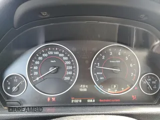 2013 BMW 3 Series 335i xDrive with VIN WBA3B9C56DF585606, listed as a Copart auction lot 46233045 with 213,218 mi miles and Salvage Title. Bid and sale history available at carsss.com. Image 9.