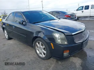 2005 Cadillac CTS with VIN 1G6DP567350117077, listed as a IAAI auction lot 41815270 with 90,860 mi miles and . Bid and sale history available at DreamBid. Image 1.