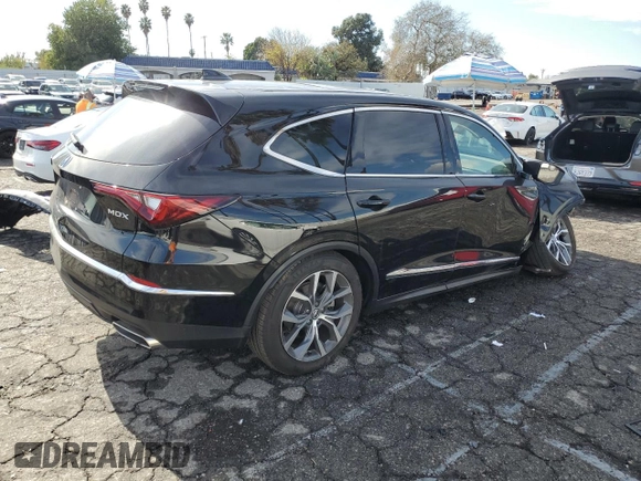 2024 Acura MDX Technology with VIN 5J8YD9H48RL002403, listed as a Copart auction lot 89044185 with Not provided miles and Clean title. Bid and sale history available at DreamBid. Image 3.