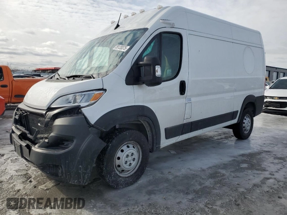 2023 Ram ProMaster Cargo with VIN 3C6LRVBG4PE548067, listed as a Copart auction lot 89120375 with 85,164 mi miles and Salvage Title. Bid and sale history available at carsss.com. Image 1.