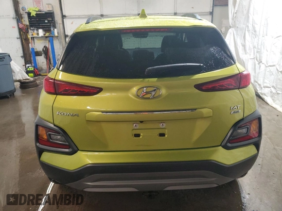 2019 Hyundai Kona Limited with VIN KM8K3CA54KU329626, listed as a Copart auction lot 45789255 with 29,952 mi miles and Salvage Title. Bid and sale history available at carsss.com. Image 6.