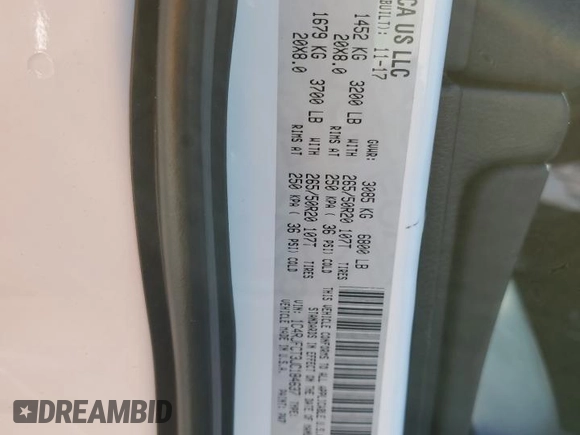 2018 Jeep Grand Cherokee High Altitude with VIN 1C4RJFCT3JC184637, listed as a Copart auction lot 48994995 with 63,675 mi miles and Salvage Title. Bid and sale history available at carsss.com. Image 15.