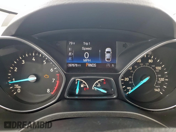 2017 Ford Escape SE z VIN 1FMCU9G91HUE17654, wystawiony jako Copart lot #56173175 z przebiegiem 97 678 mil mil oraz Czysty tytuł • Clean title. Historia ofert i sprzedaży dostępna na DreamBid. Obrazek 9.