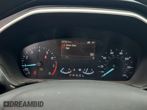 2020 Ford Escape SE with VIN 1FMCU9G63LUB84469, listed as a IAAI auction lot 42547664 with 58,786 mi miles and . Bid and sale history available at DreamBid. Image 48.
