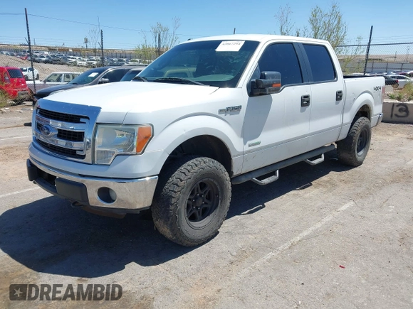 2013 Ford F-150 XL with VIN 1FTFW1ET1DFC20347, listed as a IAAI auction lot 42067294 with 168,596 mi miles. Bid and sale history available at carsss.com. Image 17.