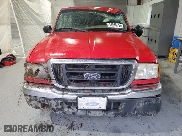 2004 Ford Ranger XL with VIN 1FTYR10D44PA94527, listed as a Copart auction lot 56558655 with 242,941 mi miles and Salvage title. Bid and sale history available at DreamBid. Image 5.