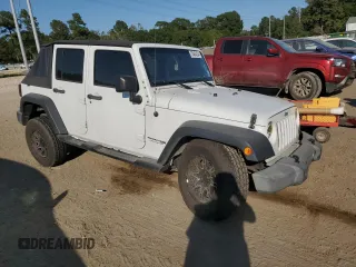 2018 Jeep Wrangler JK Unlimited Sport S with VIN 1C4BJWDG9JL876212, listed as a Copart auction lot 75464204 with 79,136 mi miles and Salvage Title. Bid and sale history available at carsss.com. Image 4.