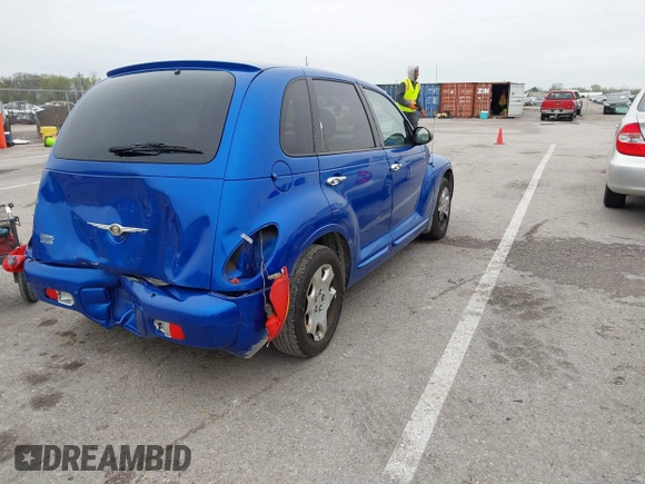 2005 Chrysler PT Cruiser Touring with VIN 3C4FY58B75T571596, listed as a IAAI auction lot 41943550 with 141,127 mi miles and . Bid and sale history available at DreamBid. Image 4.