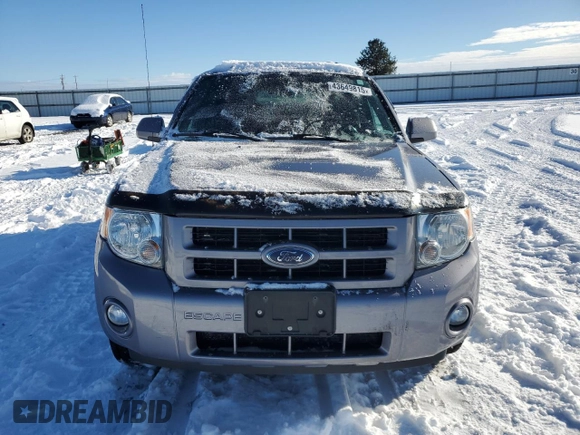 2008 Ford Escape Limited with VIN 1FMCU94108KA04781, listed as a Copart auction lot 43649815 with 131,419 mi miles and Salvage Title. Bid and sale history available at carsss.com. Image 5.