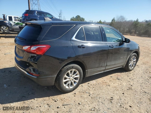 2020 Chevrolet Equinox LT with VIN 2GNAXKEV7L6224708, listed as a Copart auction lot 48552655 with 87,832 mi miles and Salvage Title. Bid and sale history available at carsss.com. Image 3.