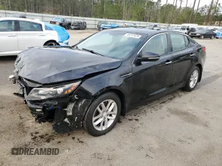 2013 Kia Optima LX with VIN 5XXGM4A73DG227127, listed as a Copart auction lot 48757625 with 180,069 mi miles and Salvage Title. Bid and sale history available at carsss.com. Image 1.