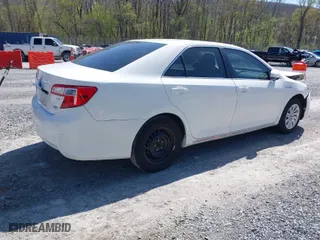 2012 Toyota Camry Hybrid XLE with VIN 4T1BD1FK9CU030618, listed as a IAAI auction lot 41989253 with 230,878 mi miles. Bid and sale history available at carsss.com. Image 4.