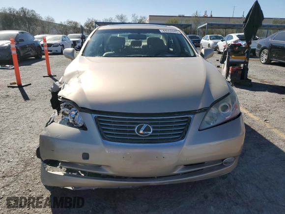 2008 Lexus ES with VIN JTHBJ46G282172000, listed as a Copart auction lot 44960945 with 68,501 mi miles and Salvage Title. Bid and sale history available at carsss.com. Image 5.