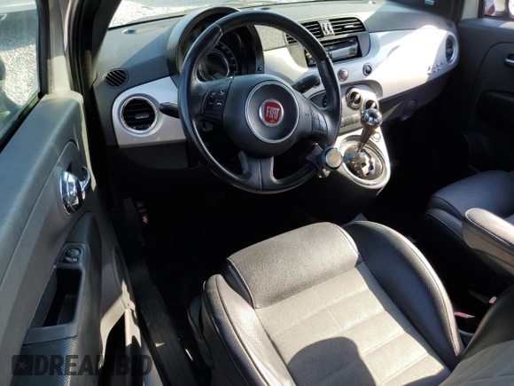 2012 FIAT 500 Sport z VIN 3C3CFFBRXCT357806, wystawiony jako Copart lot #54219585 z przebiegiem Nie podano mil oraz Szkody całkowita. Historia ofert i sprzedaży dostępna na DreamBid. Obrazek 8.