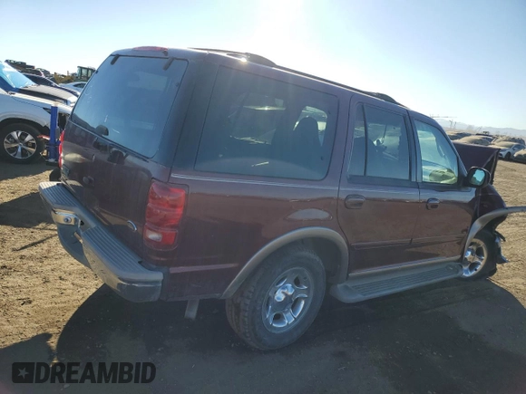 2000 Ford Expedition Eddie Bauer z VIN 1FMRU17L0YLA96669, wystawiony jako Copart lot #89027515 z przebiegiem 243 402 mil mil oraz Szkoda całkowita • Salvage title. Historia ofert i sprzedaży dostępna na DreamBid. Obrazek 3.