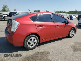 2010 Toyota Prius II with VIN JTDKN3DU7A0096512, listed as a Copart auction lot 53163505 with 223,158 mi miles and Clean Title. Bid and sale history available at carsss.com. Image 3.