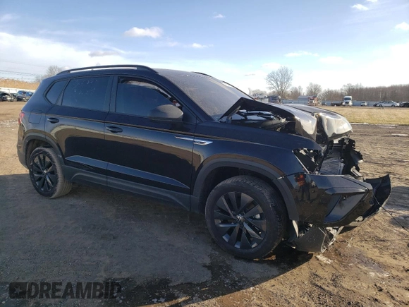 2024 Volkswagen Taos S z VIN 3VV5X7B20RM122992, wystawiony jako Copart lot #44346665 z przebiegiem 6 844 mil mil oraz Szkoda całkowita • Salvage title. Historia ofert i sprzedaży dostępna na DreamBid. Obrazek 4.
