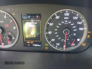 2015 Hyundai Sonata 2.0T Sport with VIN 5NPE34AB2FH068154, listed as a IAAI auction lot 42085654 with 77,824 mi miles. Bid and sale history available at carsss.com. Image 7.