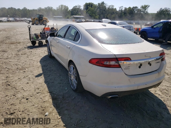 2009 Jaguar XF with VIN SAJWA07C691R40660, listed as a Copart auction lot 69021284 with Not Provided miles and Salvage Title. Bid and sale history available at DreamBid. Image 2.